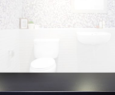 Masa üstü ve arka plan bulanıklık banyo