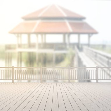 Balkon ve Teras dış arka plan bulanıklık