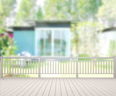 Balkon ve Teras dış arka plan bulanıklık