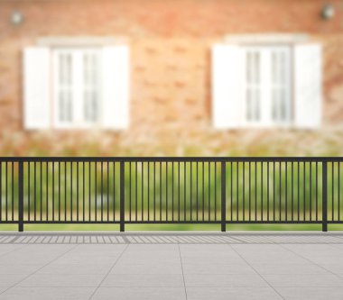 Balkon ve Teras dış arka plan bulanıklık
