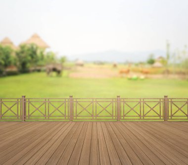 Balkon ve Teras, doğa arka plan bulanıklık