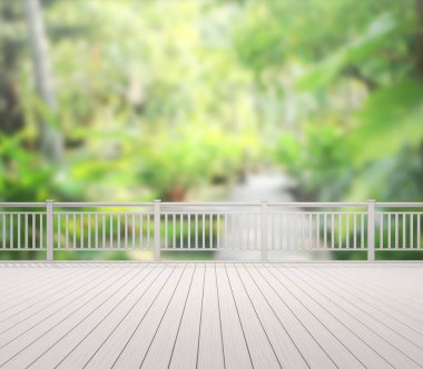 Balkon ve Teras, doğa arka plan bulanıklık