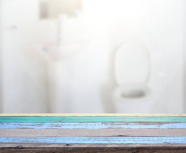 Masa üstü ve arka plan bulanıklık banyo