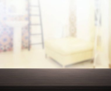 Masa üstü ve arka plan bulanıklık banyo