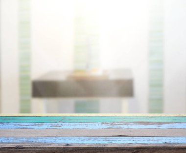 Masa üstü ve arka plan bulanıklık banyo