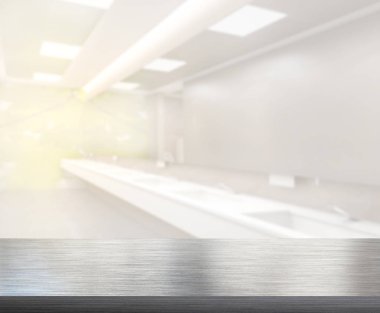 Masa üstü ve arka plan bulanıklık banyo