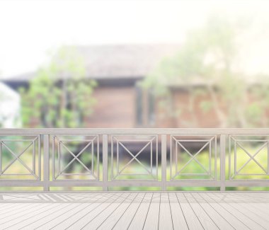 Balkon ve Teras dış arka plan bulanıklık