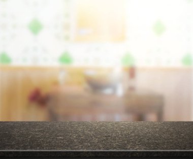 Masa üstü ve arka plan bulanıklık banyo