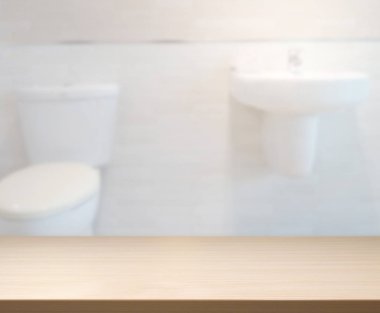 Masa üstü ve arka plan bulanıklık banyo