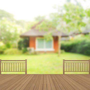 Balkon ve Teras dış arka plan bulanıklık