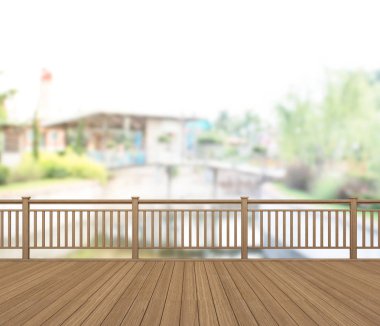 Balkon ve Teras dış arka plan bulanıklık