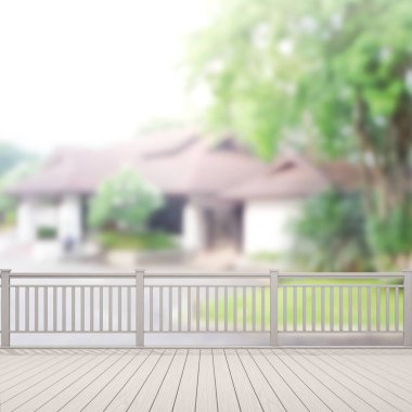 Balkon ve Teras dış arka plan bulanıklık