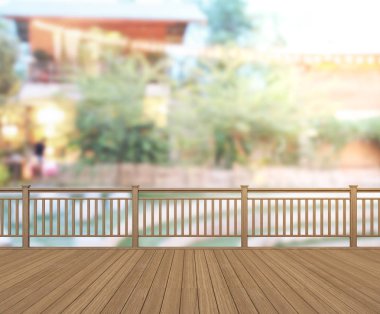 Balkon ve Teras dış arka plan bulanıklık