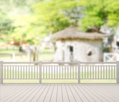 Balkon ve Teras dış arka plan bulanıklık