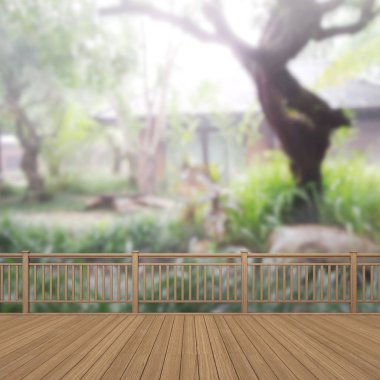 Balkon ve Teras dış arka plan bulanıklık