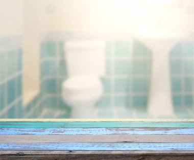 Masa üstü ve arka plan bulanıklık banyo