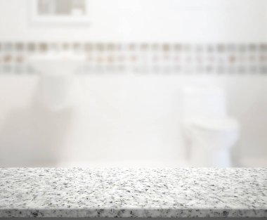 Masa üstü ve arka plan bulanıklık banyo