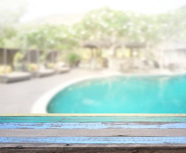 Masa üstü ve Görüntü Yüzme Arkaplan Havuzu