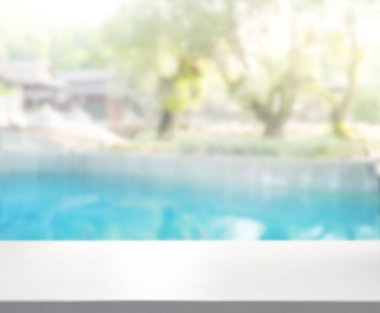 Masa üstü ve Görüntü Yüzme Arkaplan Havuzu