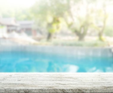 Masa üstü ve Görüntü Yüzme Arkaplan Havuzu