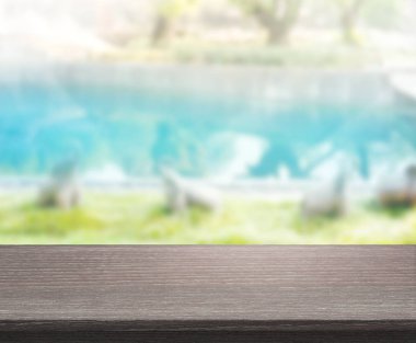 Masa üstü ve Görüntü Yüzme Arkaplan Havuzu