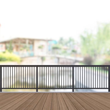 Balkon ve Teras dış arka plan bulanıklık