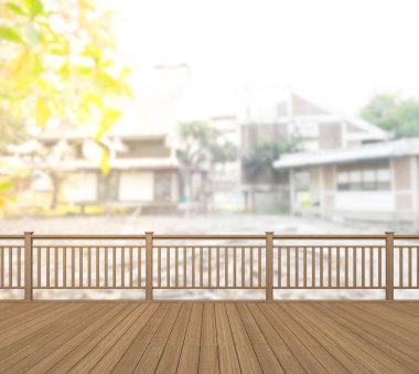 Balkon ve Teras dış arka plan bulanıklık