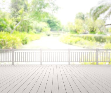 Balkon ve Teras, doğa arka plan bulanıklık