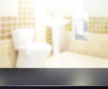 Masa üstü ve arka plan bulanıklık banyo