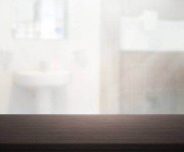 Masa üstü ve arka plan bulanıklık banyo