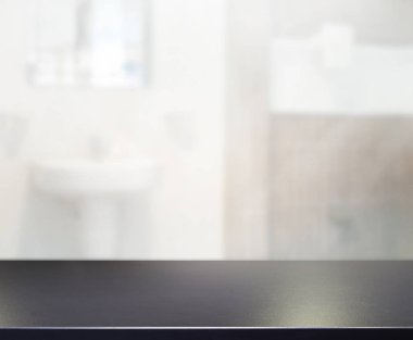 Masa üstü ve arka plan bulanıklık banyo