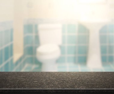 Masa üstü ve arka plan bulanıklık banyo