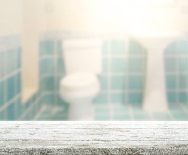 Masa üstü ve arka plan bulanıklık banyo