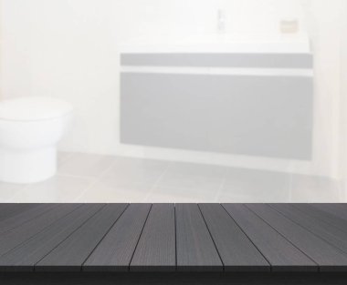 Masa üstü ve arka plan bulanıklık banyo