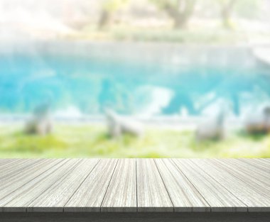 Masa üstü ve Görüntü Yüzme Arkaplan Havuzu