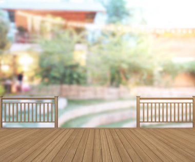 Balkon ve Teras dış arka plan bulanıklık