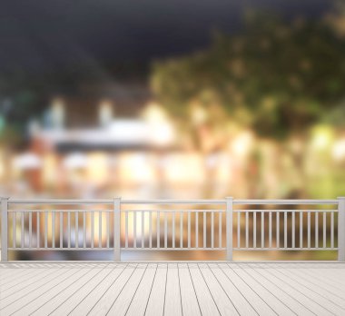 Balkon ve Teras dış arka plan bulanıklık