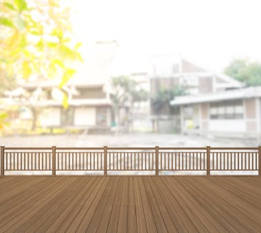 Balkon ve Teras dış arka plan bulanıklık