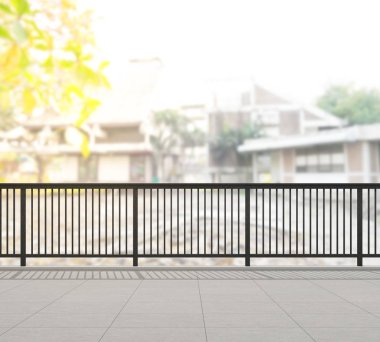 Balkon ve Teras dış arka plan bulanıklık