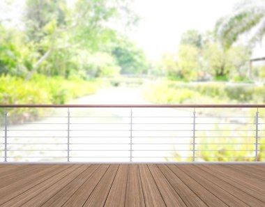 Balkon ve Teras, doğa arka plan bulanıklık