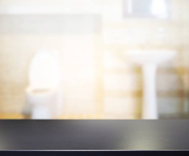 Masa üstü ve arka plan bulanıklık banyo