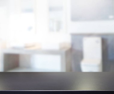 Masa üstü ve arka plan bulanıklık banyo