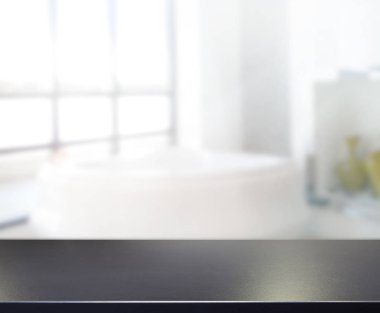Masa üstü ve arka plan bulanıklık banyo