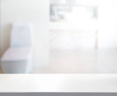 Masa üstü ve arka plan bulanıklık banyo