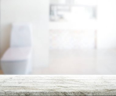 Masa üstü ve arka plan bulanıklık banyo