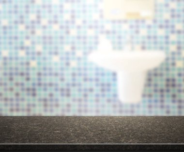 Masa üstü ve arka plan bulanıklık banyo