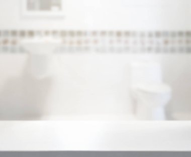 Masa üstü ve arka plan bulanıklık banyo