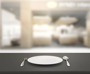 Arkaplan Üst ve Görüntü Restoranı