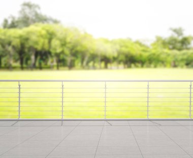 Balkon ve Teras, doğa arka plan bulanıklık