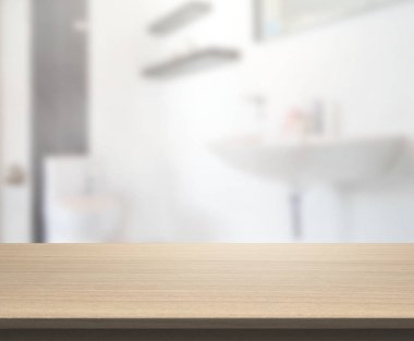 Masa üstü ve arka plan bulanıklık banyo